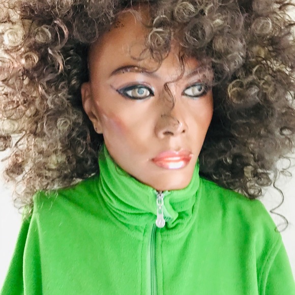 KILLTEC Green MICROFIBER Fleece Athletic JACKET 14 - Picture 5 of 7